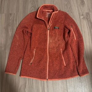 L.L. Bean Women's Rust Orange Jacket